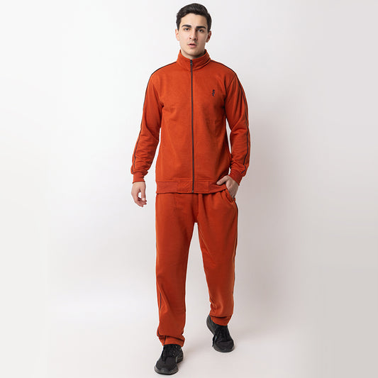 MEN IN BLUE TRACK SUIT FLEECE RED