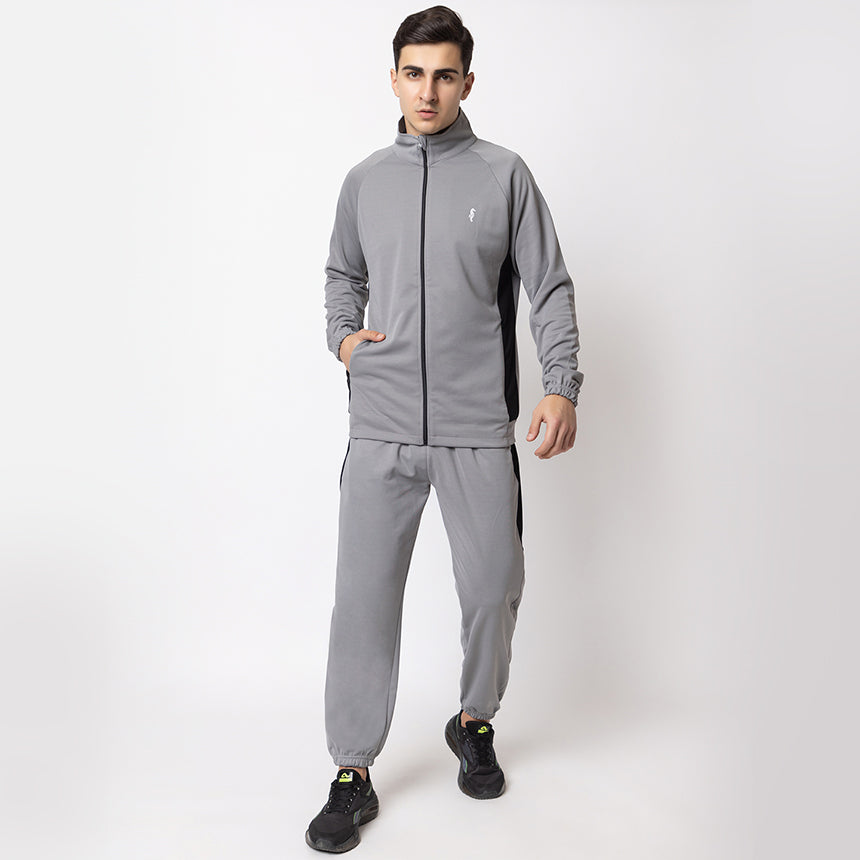 MEN IN BLUE TRACK SUIT AW GREY BLACK