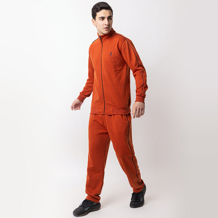 MEN IN BLUE TRACK SUIT FLEECE RED