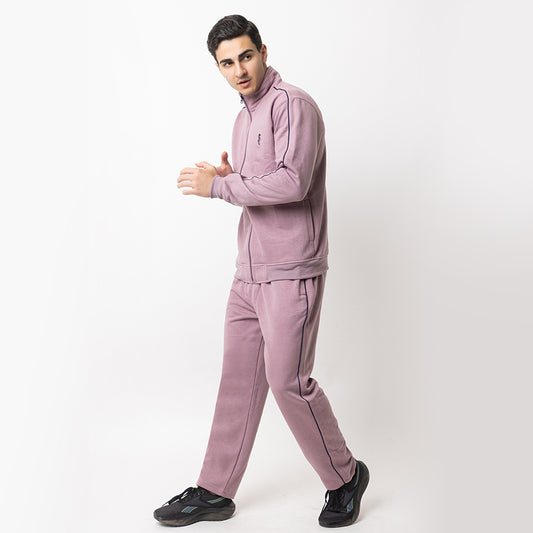 MEN IN BLUE TRACK SUIT FLEECE FRENCH VOILET