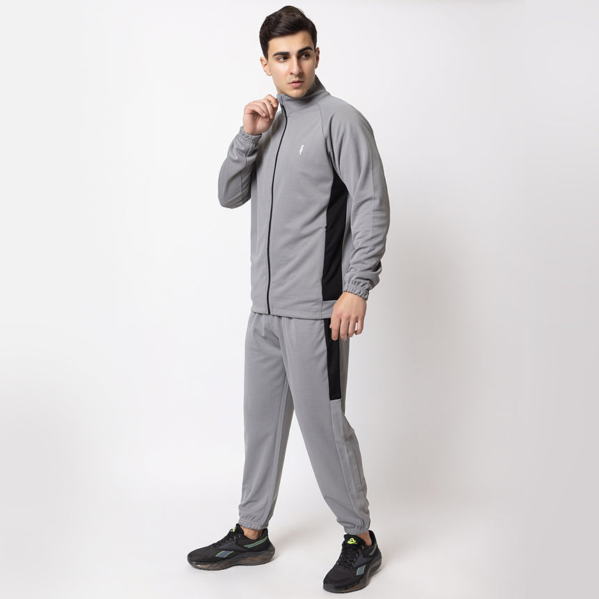 MEN IN BLUE TRACK SUIT AW GREY BLACK