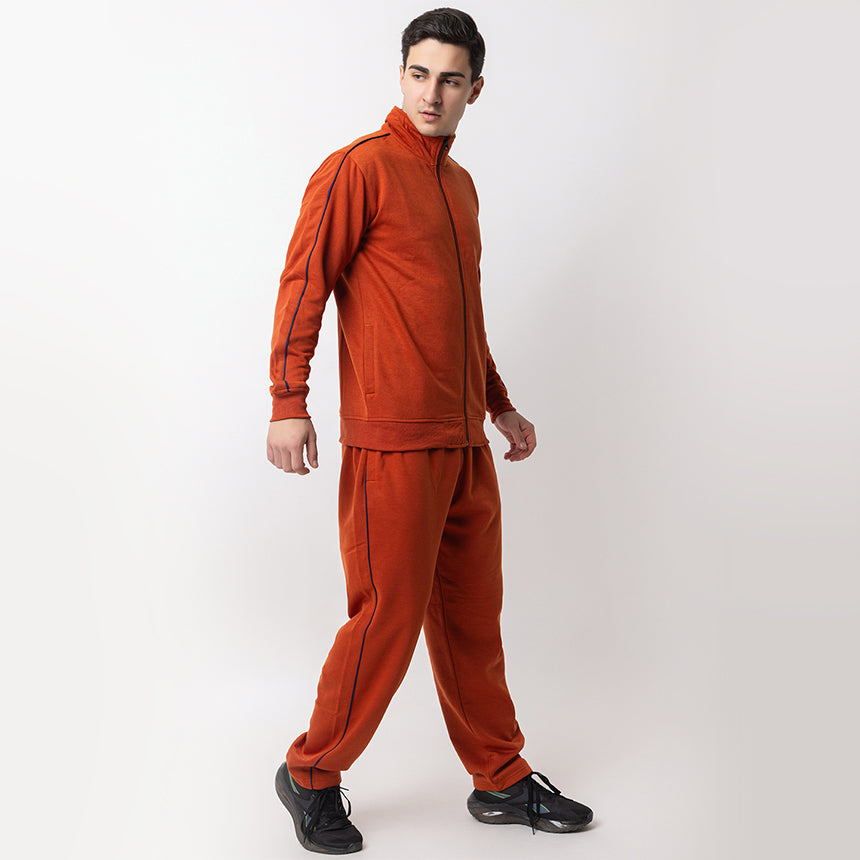 MEN IN BLUE TRACK SUIT FLEECE RED