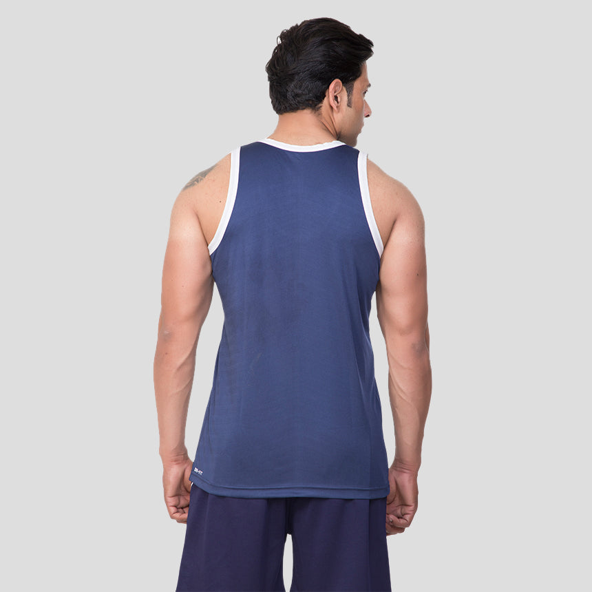 MENS SANDOW VEST 0112 NAVY