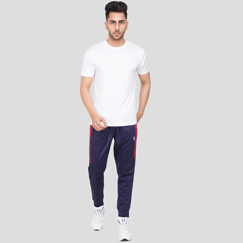 TRACK PANT 0206 CLASSIC NAVY RED