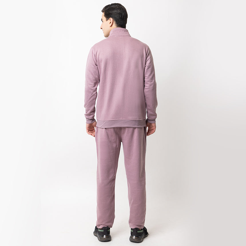 MEN IN BLUE TRACK SUIT FLEECE FRENCH VOILET