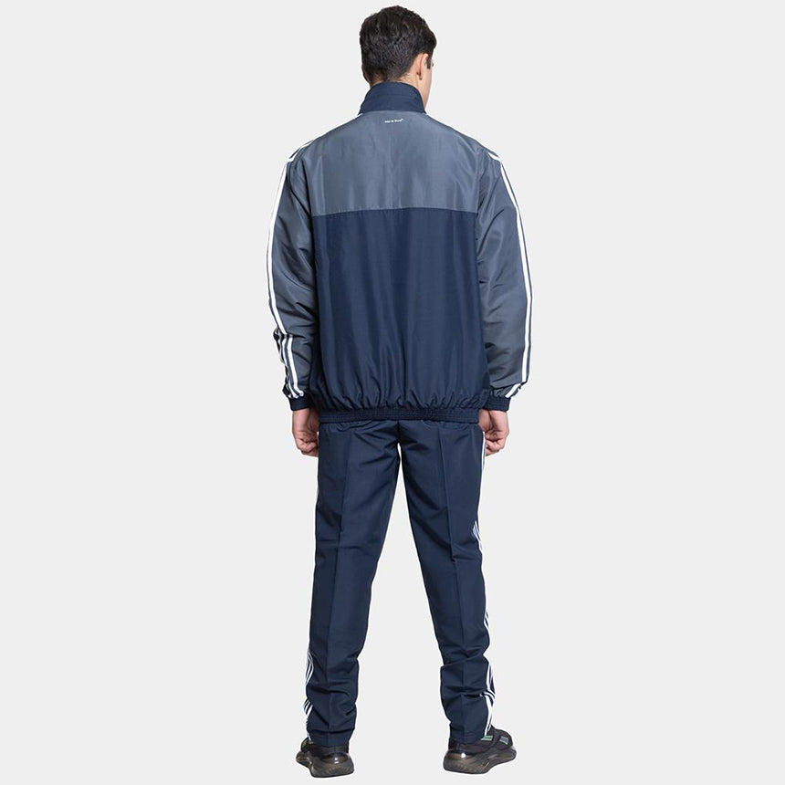 MENS TRACK SUIT 0104 CLASSIC NAVY GREY