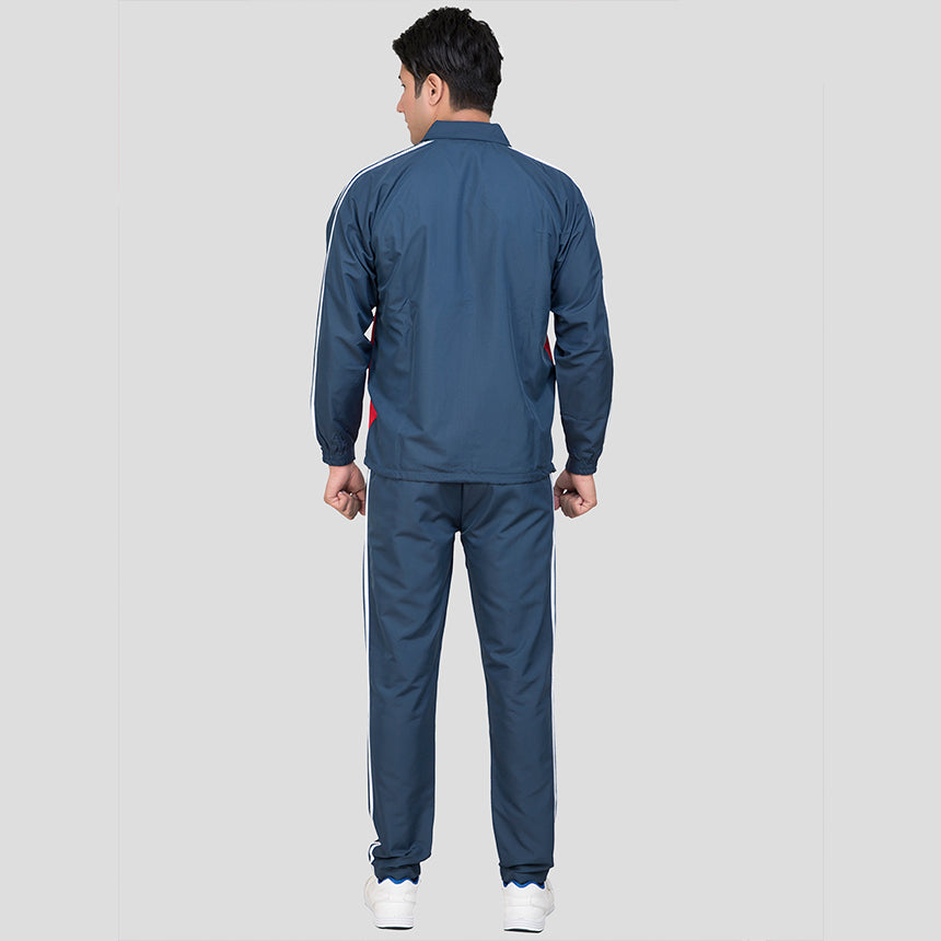 MENS TRACK SUIT 0104 CLASSIC NAVY RED