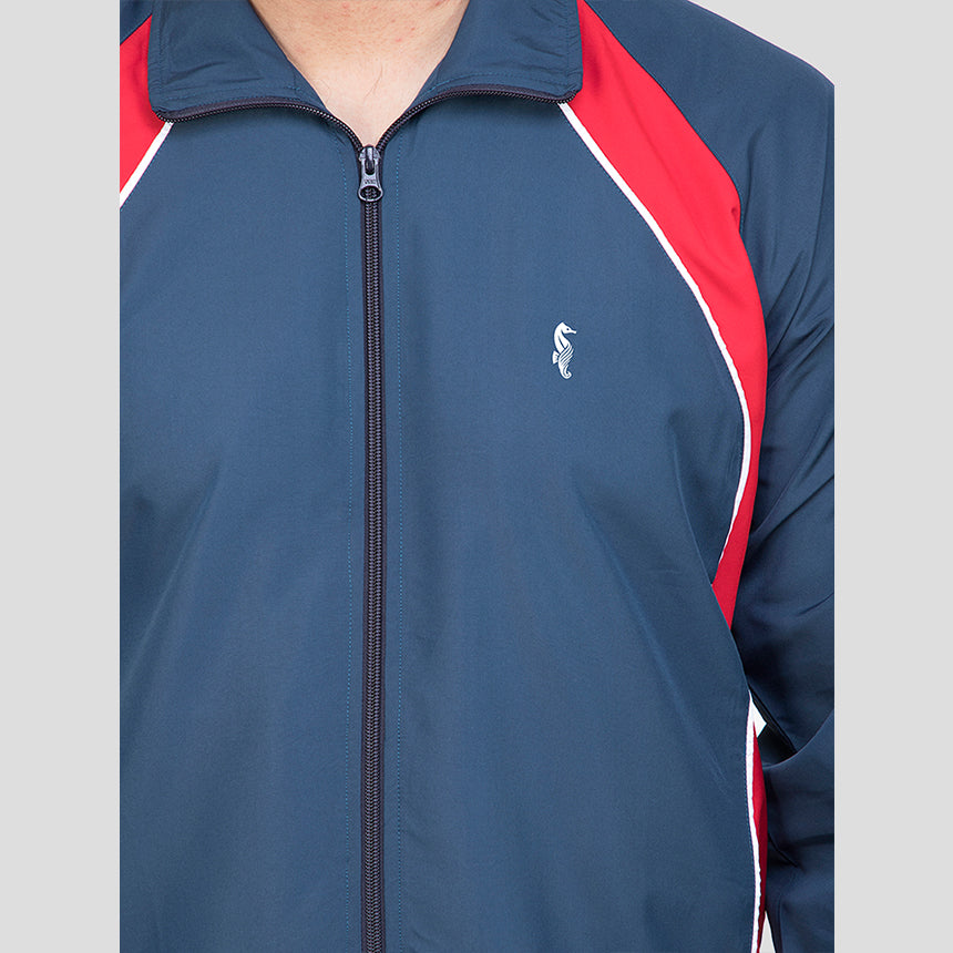 MENS TRACK SUIT 0104 CLASSIC NAVY RED