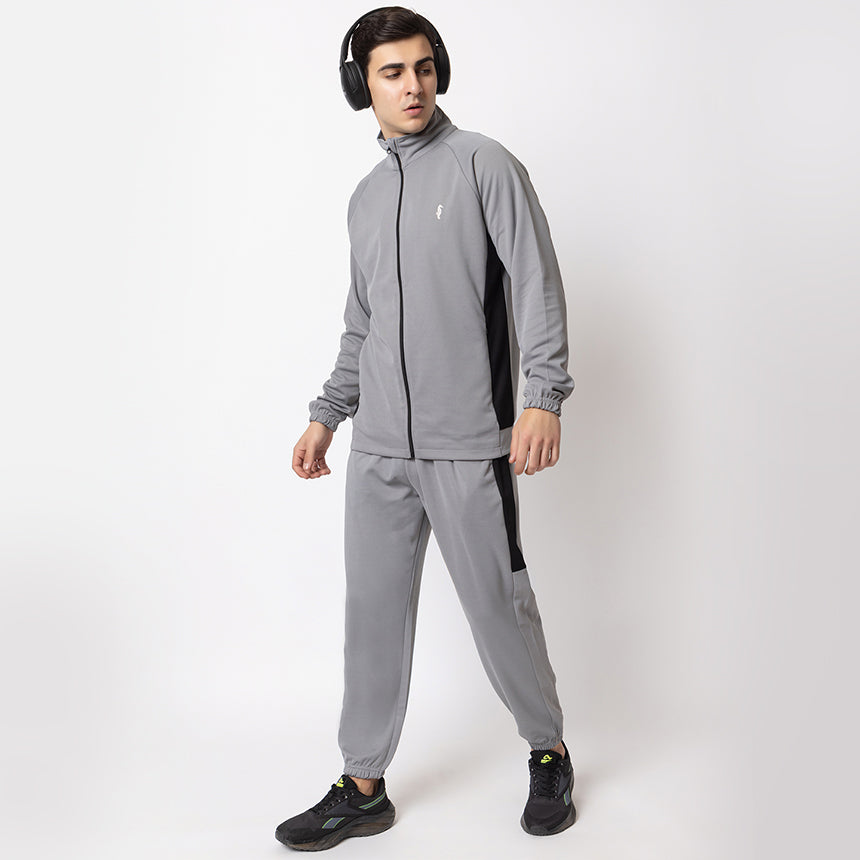 MEN IN BLUE TRACK SUIT AW GREY BLACK