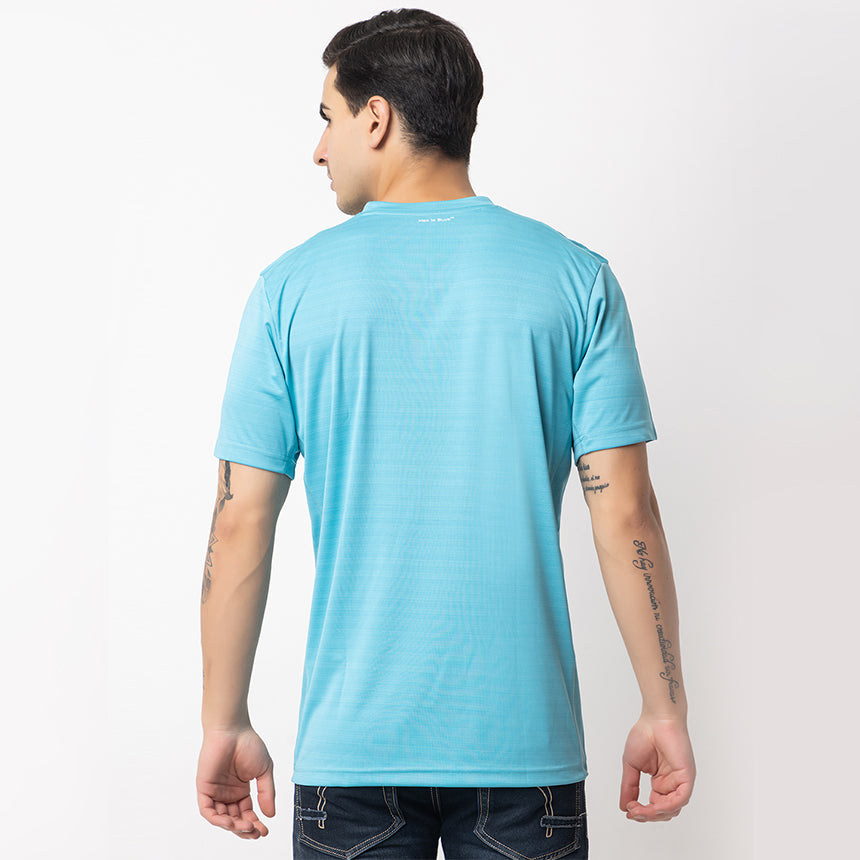 MEN IN BLUE DRY-FIT ARCTIC BLUE TRAINING TEE