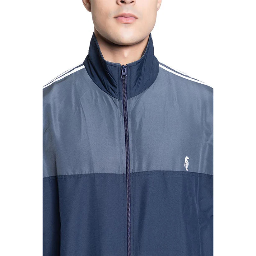 MENS TRACK SUIT 0104 CLASSIC NAVY GREY