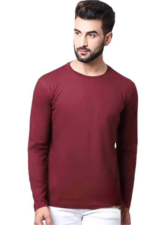 MENS T-SHIRT R/NECK F/S COL. 0109